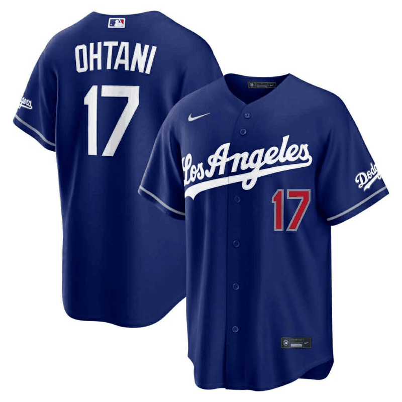 Men Los Angeles Dodgers #17 Ohtani blue Game 2026 Nike MLB Jersey 04010001->->MLB Jersey